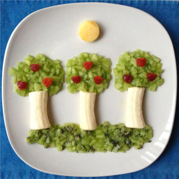 Bambini in cucina: Frutta, new look