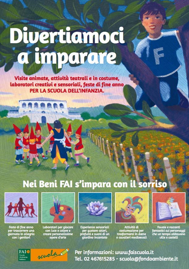 Feste di fine anno, laboratori creativi e attività teatrali con il FAI