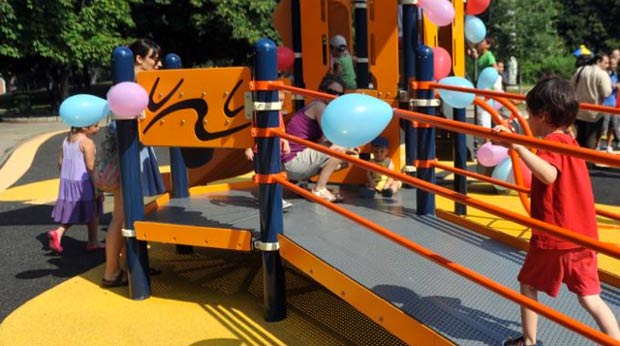 A spasso con papà: che musica al parco