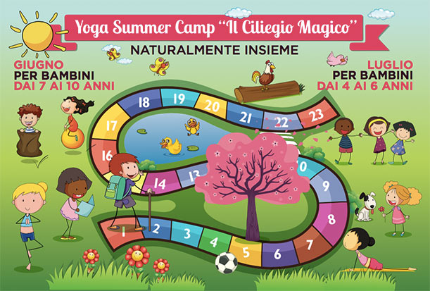 Campus Il Ciliegio Magico: naturalmente insieme con lo yoga, anche a settembre