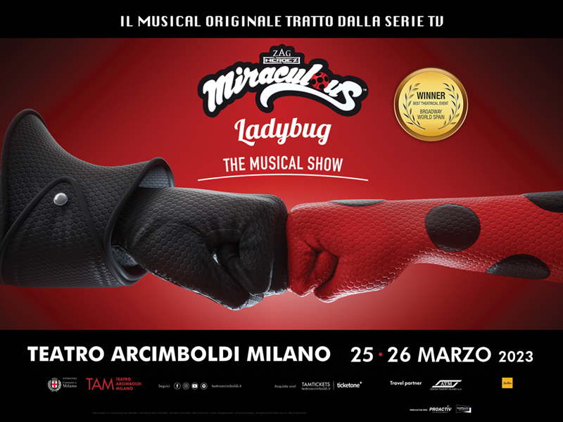 Musical Ladybug Miraculous: Ladybug - the Musical Show - Teatro Arcimboldi