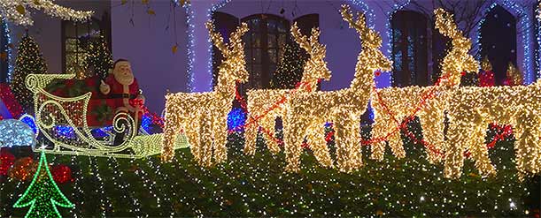 casa di babbo natale melegnano