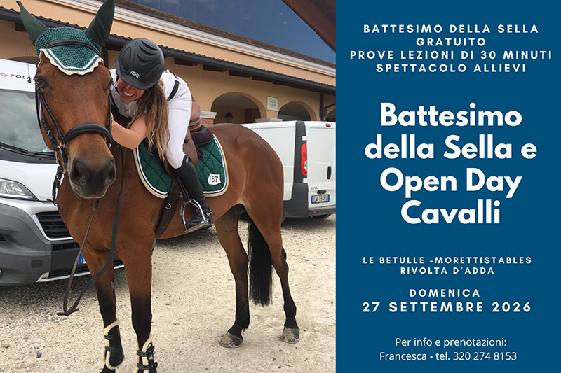 battesimo della sella gratuito