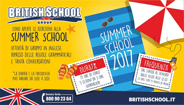 Summer school a Milano con la British 