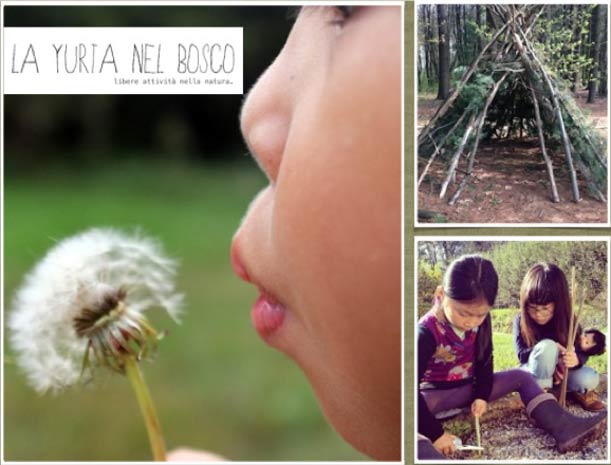 LIBERAMENTE.
Il campus estivo de La yurta nel bosco, per bambini rilassati dai 4 ai 12