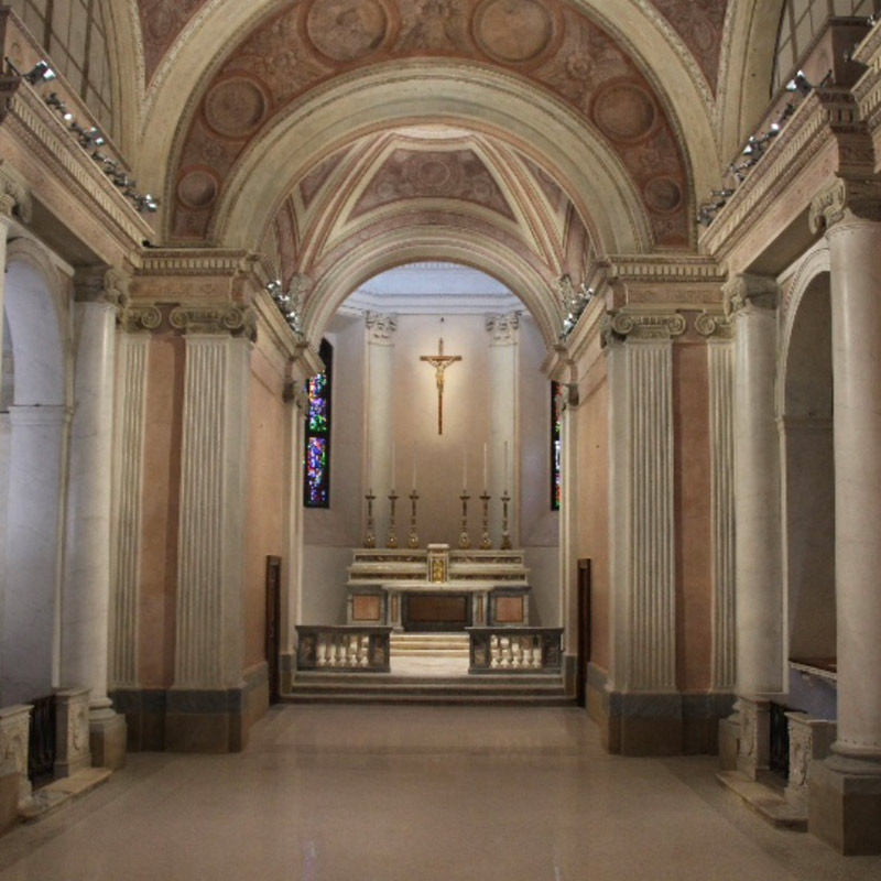 chiesa di san gottardo con i bambini