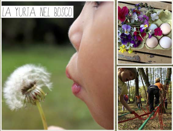 LIBERAMENTE, Il campus estivo della Yurta nel bosco, per bambini rilassati dai 4 ai 10 anni. Arona