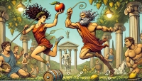 merende mitiche: Meleagro e Atalanta raccontata ai bambini