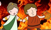 merende mitiche: Orfeo ed Euridice raccontata ai bambini