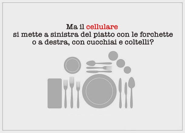 Metti Via Quel Cellulare Tipologia B Risposte “Almeno a tavola metti via quel cellulare”: a tavola con i figli