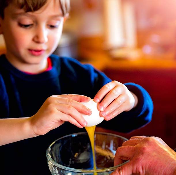 10 regole d’oro per cucinare con i bambini