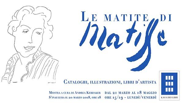 Le matite di Matisse alla Kasa dei Libri